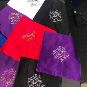 New Embroidered Handkerchiefs